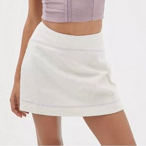Urban Outfitters Sunny Distressed Mini Skirt